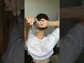 Slow motion claw clip hack for long hair have you tried it clawclip clawcliphack