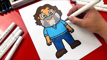 How To Draw Steve From The Minecraft Movie