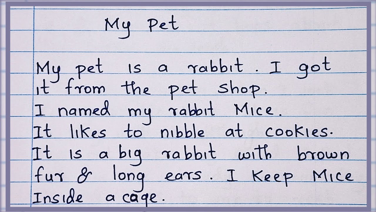 Rabbit, My Pet Rabbit