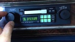 Vintage 80s car audio alpine 7269 shaft radio 