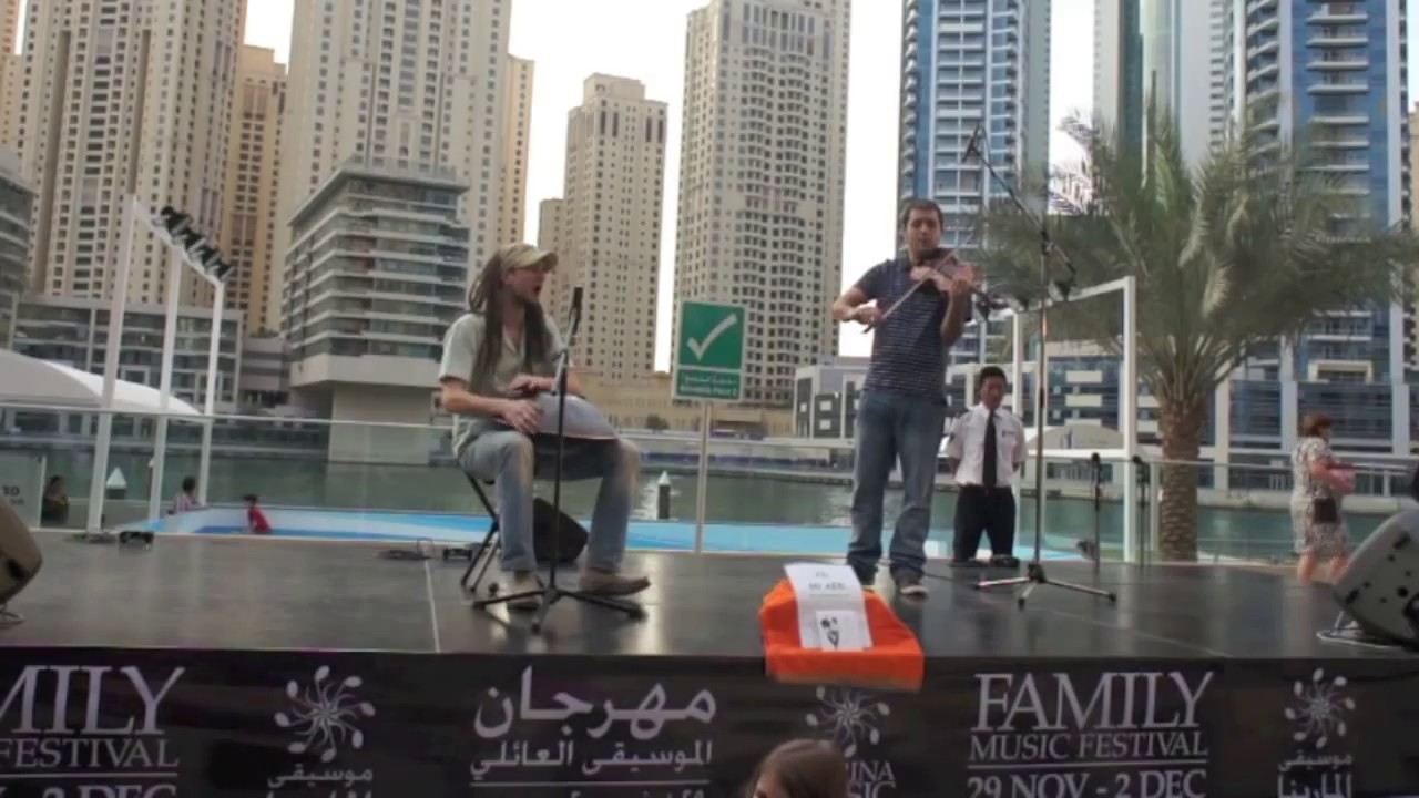 EinSof | Live Hang and Violin Duet | Family Music Festival | Marina Mall - Dubai UAE