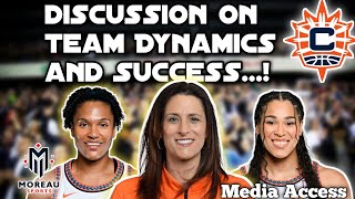 Alyssa Thomas, Brionna Jones & Coach Stephanie White on Team Dynamics and Success"