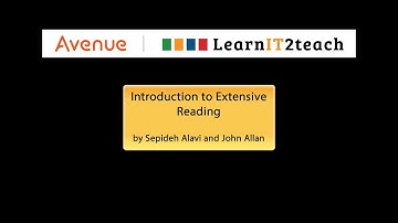 Introduction to Extensive Reading on Avenue