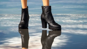 Shoes for Unreal Engine characters without skinning