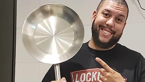 Como fazer a cura da panela de inox?