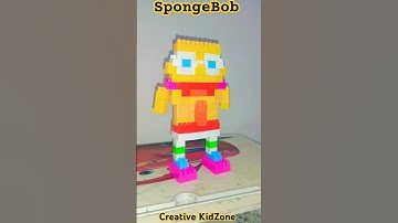 Building Blocks SpongeBob #spongebob #legobuildingblocks