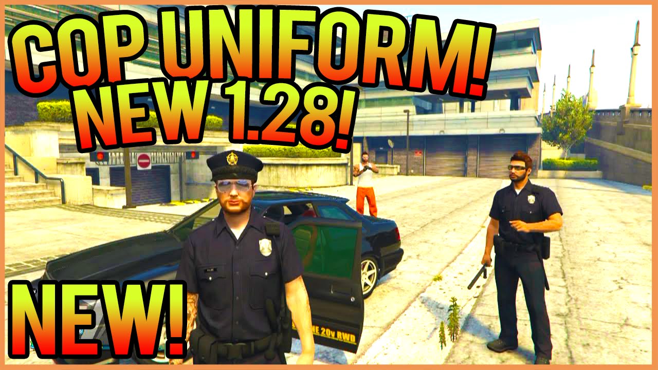 GTA 5 ONLINE: How To Get Cop Uniform In GTA 5 Online LATEST UPDATE! [1. ...