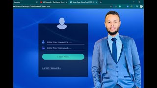 Very Beautiful Transparent Login Page Using Only HTML and CSS basics | Somali