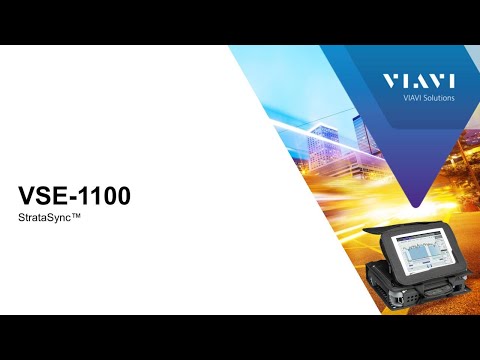 VIAVI VSE-1100: StrataSync™