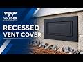How to Seal Crawl Space Vents with a Recessed Vent Cover