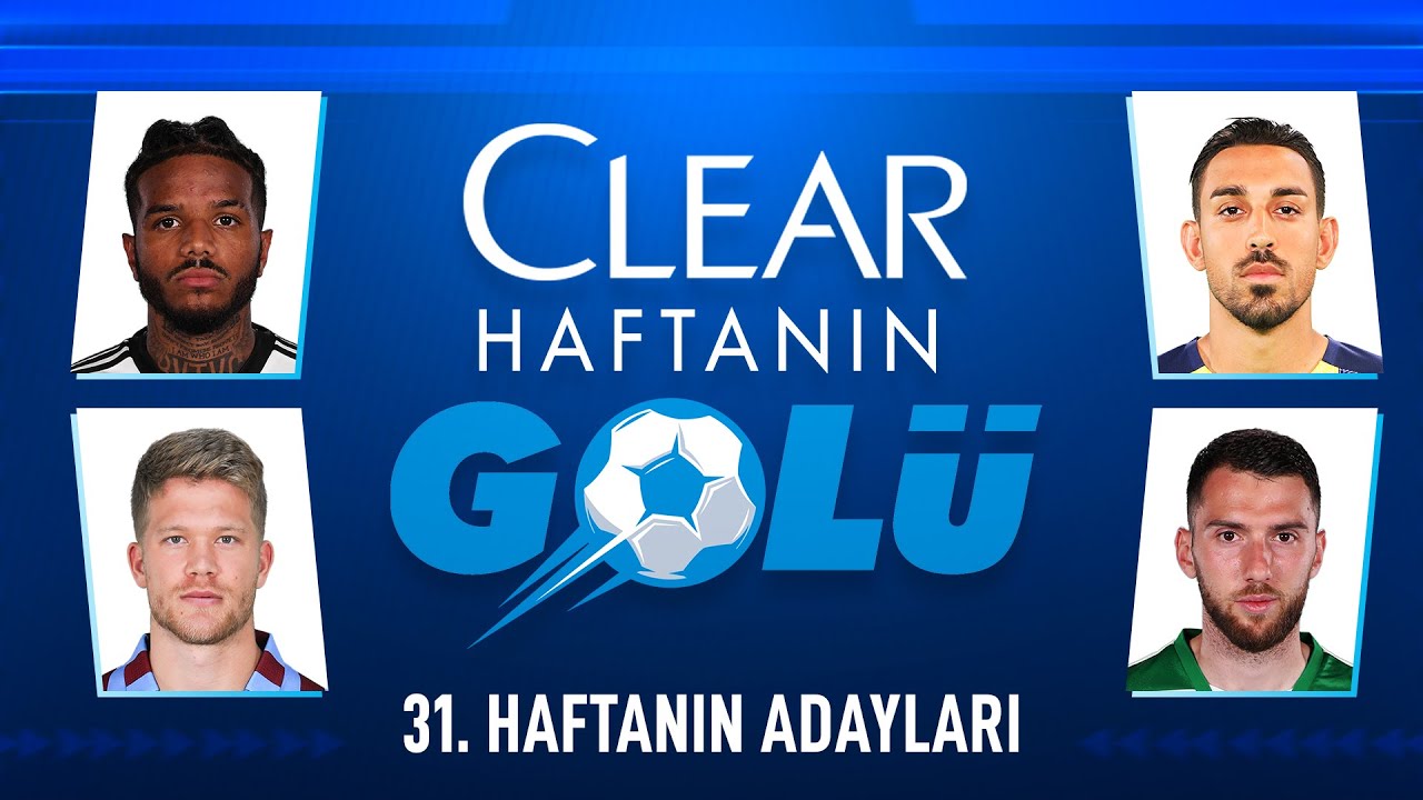 Spor Toto Süper Lig'de 31. Haftanın En İyi 4 Golü!