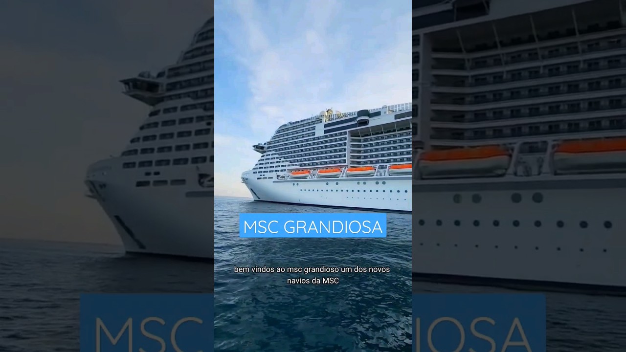 A Cabine Mais Barata do MSC Grandiosa 😮 Novo cruzeiro MSC #msccruzeiros #mscgrandiosa #shorts