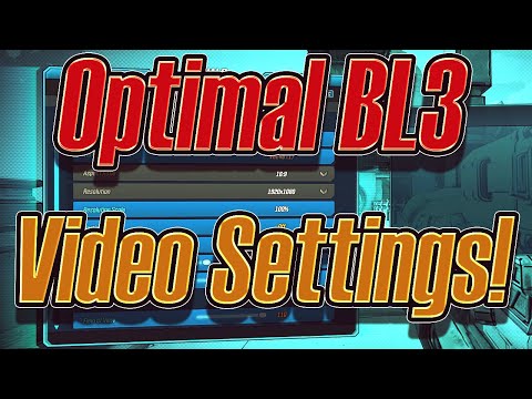 Borderlands 3 Optimal Video Settings! (How To Get The Most Performance)