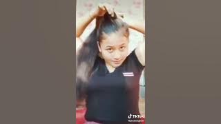 Rambut panjang Tebal konde gede