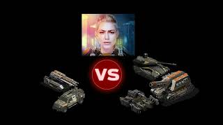 War Commander - The Ardra GoGo Bar Test V's Darkstorm, Hydra, War Rig And Juggernaut.