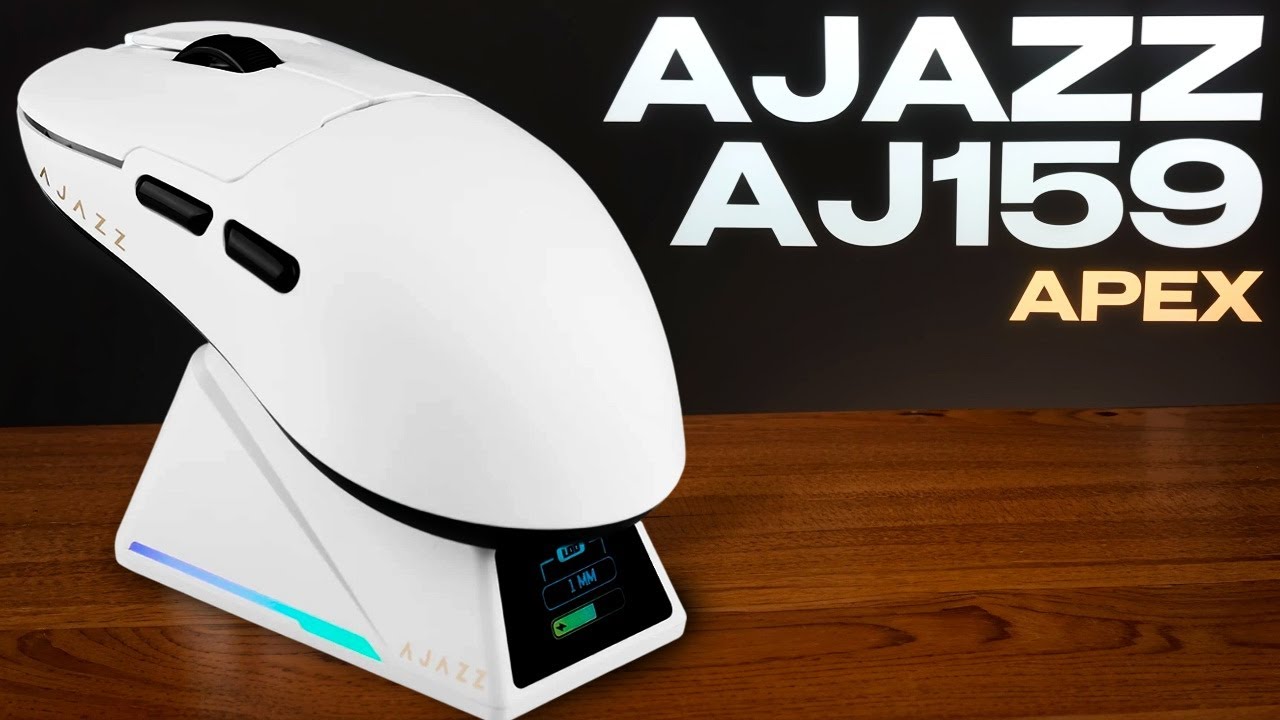 🔥ТОПОВАЯ МЫШЬ ЗА КОПЕЙКИ С ДОК-СТАНЦИЕЙ?🔥 | AJAZZ AJ159 APEX