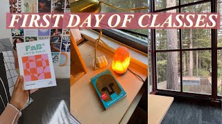 First Days of Classes at UCSC | settling in, exploring campus, new planner