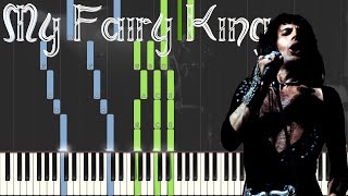 Queen - My Fairy King Piano/Karaoke *FREE SHEET MUSIC* As Played by Queen