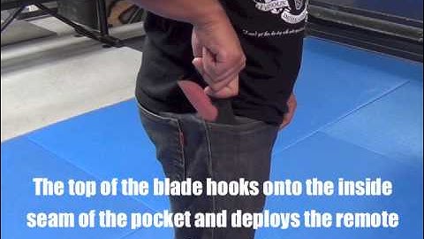 The FASTEST Opening Knife In The World! Patented remote opening system.