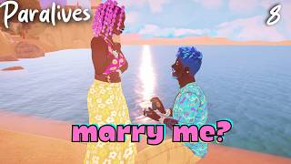My Para PROPOSED then I kinda FORGOT how the heck to get MARRIED & TRY for a BABY??? || Paralives 8