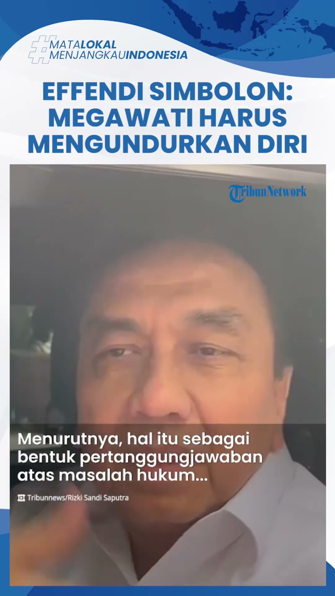 Sentil Megawati, Effendi Simbolon: Harus Mengundurkan Diri, Bentuk Tanggung Jawab Hasto Tersangka