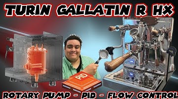Turin Gallatin R HX Espressomachine: een diepgaande analyse | Review van roterende pomp, PID en f...