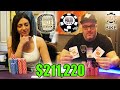 Kelly Minkin and Jared Jaffe Play for $211K and WSOP GOLD! ♠ Live at the Bike!