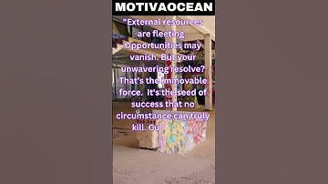 "Unwavering Resolve: The Seed of Success"