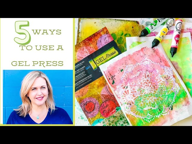 How to Use A Gel Press 5 Ways 