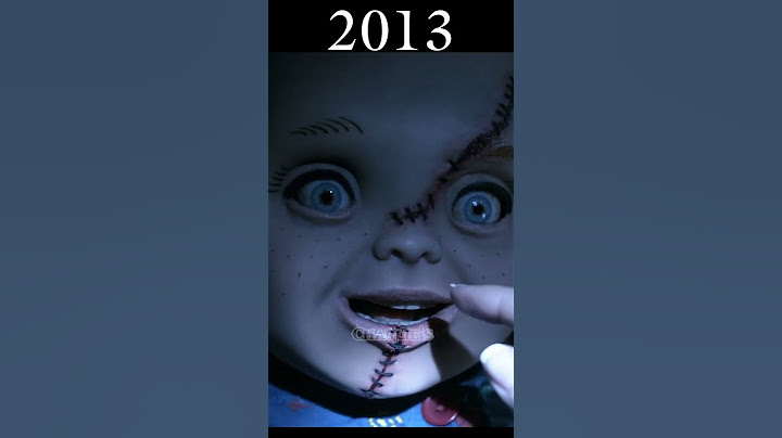 Evolution of Chucky #shorts #evolution