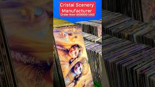Cristal scenery Wholsale and manufacturer | Radha Krishna Scenery | kahti Shyam Scenery #scenery
