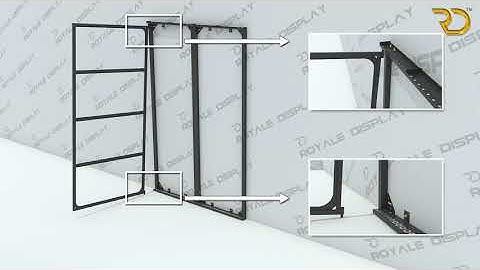 Assembly of Booklet Display Stand
