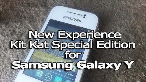 New Experience Kit Kat Special Edition for Samsung Galaxy Y (Installation & First look)