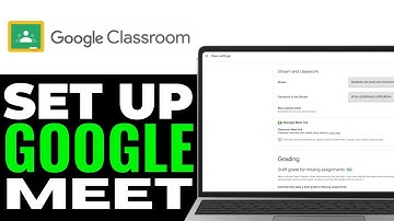 How to Set Up Google Meet From Google Classroom 2025 (EASY & FAST)
