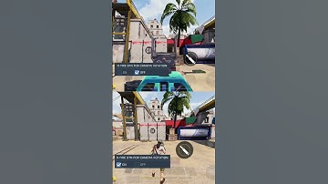 R-Fire BTN For Camera Rotation ON vs OFF #fyp #fypシ゚ #foryoupage #foryou #codmobile #callofduty