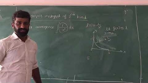 2nd kind improper integral