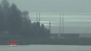 Explosion rocks Space X launch site at Cape Canaveral; no injuries reported