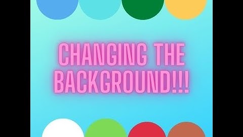 Changing the background for Google hangouts chat!!