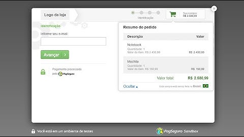 RECEBENDO PAGAMENTOS VIA PAGSEGURO COM LIGHTBOX