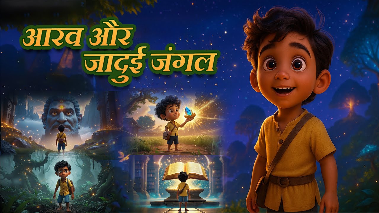 Arav Aur Jadui Jungle | Jadui kahani in hindi | Arav and the Magical ...