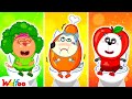 Healthy Food vs Junk Food Potty Trainning - Wolfoo Learns Healthy Food Choices 🤩 Wolfoo Kids Cartoon