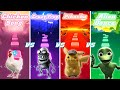 Chicken Song Vs Crazy Frog Vs Pikachu Vs Alien Dance | Tiles Hop 'Custom Level' | BeastSentry