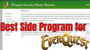 Best Side Program for EverQuest Live & Project 1999 (GINA)