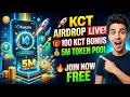 KucBit Airdrop LIVE | Get Free KCT Tokens Now | 5M Pool Available #KucBit #KCTAirdrop #KCTToken