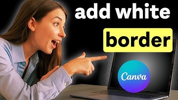 How to Add White Border to Image in Canva 3 Min