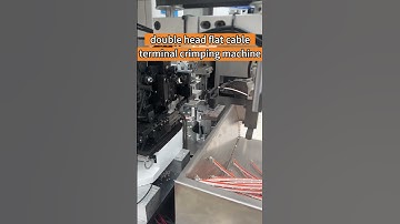Automatic Flat Cable Double-Side Terminal Crimping Machine YH-SP01 - Yuanhan
