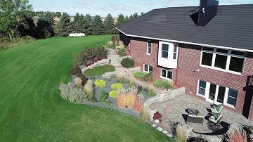 This project includes a beautiful mix of hardscapes!
