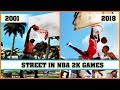 STREET MODE in NBA 2K games [NBA 2K1 - NBA 2K18]