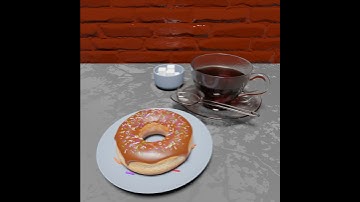Blender Doughnut Tutorial Result