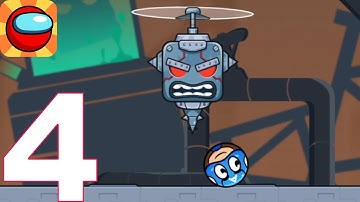 Red Ball 6 ( 46 - 60 Levels and Boss Fight) Gameplay Walkthrough Part 4